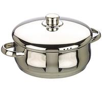 IBILI - Marmite avec couvercle Oslo, 18 cm, Acier inoxydable, Compatible avec l’induction