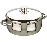 IBILI Marmite Oslo 22 cm, inox avec couvercle, compatible induction