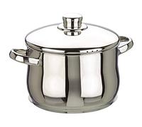 IBILI - Marmite avec couvercle Oslo, 24 cm, Acier inoxydable, Compatible avec l’induction