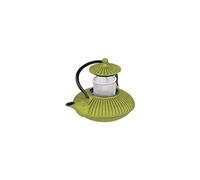 Ibili – Théière en fonte 0,78 L, intérieur émaillé, compatible induction, verte
