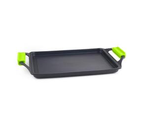 IBILI - Plancha New Essential, 27 x 24 cm, Fonte d’aluminium, Antiadhésif, Compatible avec l’induction
