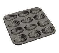 IBILI - Plaque 12 madeleines - 25 x 21 cm - noir