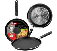 IBILI - Poêle à crêpes Indubasic, 20 cm, Aluminium, Antiadhésif, Compatible avec l’induction