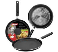 IBILI - Poêle à crêpes Indubasic, 28 cm, Aluminium, Antiadhésif, Compatible avec l’induction
