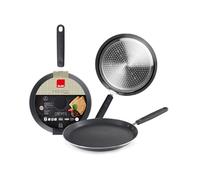 IBILI - Poêle à crêpes Inducta, 26 cm, Aluminium, Antiadhésif, Compatible avec l’induction
