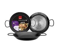 IBILI Poêle à paella Inducta 42 cm – Aluminium antiadhésif – Compatible induction – 10 pers.