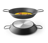 IBILI - Ustensiles et accessoires de cuisine - plat a paella aluminium 46cm ( 3800-46-4 ) Noir G