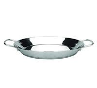 IBILI - Poêle à paella Premier, 32 cm, Acier inoxydable, 5 portions, Compatible avec l’induction