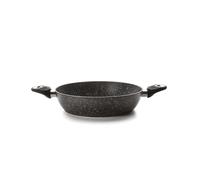 IBILI - Poêle Honda avec 2 poignées Natura, 28 cm, Aluminium, Antiadhésif style pierre, Compatible avec l’induction