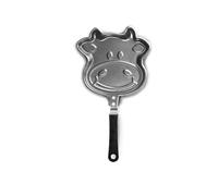 IBILI - Poêle mini-vache Moka, 14 cm, Acier, Antiadhésif, Compatible avec l’induction