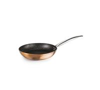 IBILI - Poêle Natura Copper, 20 cm, Aluminium, Antiadhésif style pierre, Compatible avec l’induction
