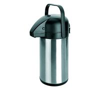 IBILI Pump-Isolierkanne 2,2 l aus Edelstahl/Kunststoff, Mehrfarbig, 17 x 17 x 35 cm