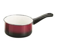 IBILI - Saucière droite Volcan, 16 cm, Acier émaillé, Compatible avec l’induction