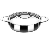 IBILI - Sauteuse avec Couvercle Noah, 26 cm, Acier Inoxydable 18/10, Compatible avec l’Induction