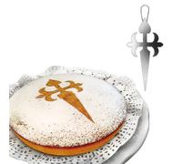 IBILI - Set 2 decoradores de gâteau Croix Santiago