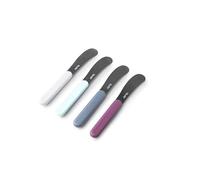 IBILI - Spatule à beurre en acier inoxydable et plastique - 14,8 cm - Couleur aléatoire