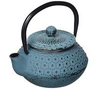 IBILI Théière en fonte Manáos 624003 – 0,30 l – Intérieur émaillé – Compatible induction G