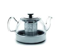 Ibili - Théière en Verre avec Filtre Induction, Borosilicate, 1,2 Litre, Compatible avec les Plaques à Induction