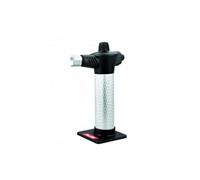 Ibili 704450 Chalumeau Goumet "Luxe", Noir/Argent