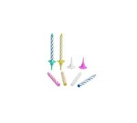 IBILI - Ustensiles et accessoires de cuisine - lot de 12 bougies anniversaire ( 7562-12 )