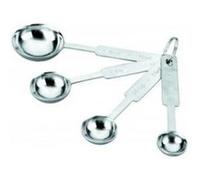 IBILI - Ustensiles et accessoires de cuisine - lot de 4 cuillères a mesurer inox ( 701400-6 ) G