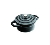 IBILI Mini cocotte ronde 725910N noire 10 x 4,5 cm