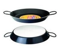 Ibili Nero 42 cm Poêle à paella Argent Argent Taille unique