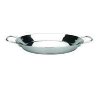 ibili Poêle à paella Premier 28 cm acier inoxydable 2 portions compatible avec l’induction