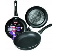 IBILI – Poêle Inducta 22 cm – Aluminium antiadhésif, compatible induction, manche bakélite