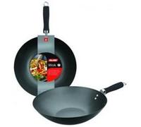 IBILI Wok Moka 30 cm - Acier antiadhésif (4505-30-6)