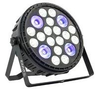 Ibiza Light BIGPAR-16RGBW4UV - Projecteur PAR XXL 16 LED 4W RGBW 4-EN-1 + 4 LED 30W UV DJ Noir