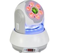 IBIZA LIGHT STAR-LASER-WH - Lyre à Laser avec Gobo LED Wash et anneau Lumineux