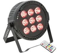 Ibiza Light THINPAR-9X6w-RGBw Pars à leds Noir