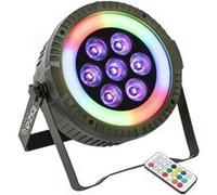 Ibiza Light THINPAR-led-ring Pars à leds Noir
