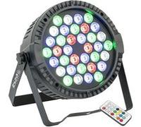Ibiza Light THINPAR36X1-RGBw Pars à leds Noir