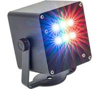Ibiza Light TINYLED-RGB-STROBE - Effet A LED 6 X 1W RGB Miniature Sur Batterie Noir