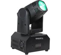 IBIZA LMH250-RC Lyre Beam à LED RVBB 10W DMX avec télécommande