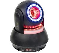 Ibiza - STAR-BEAM-BL - Lyre BEAM de 40W RVBB avec 2 anneaux lumineux d’ambiance - Noir