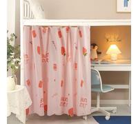 IBLUELOVER Rideau pour Lit Superposés Rideau Ombrage Occultant Mezzanine Dortoir Tente de Lit Couvre-Lits Baldaquin Moustiques Cabane Ciel de Lits Tentation Couchette Étudiants Collèges Draperies