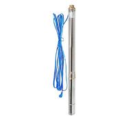 IBO 3Ti20 Pompe submersible 550 W 50 l/min, 82 m Hauteur de refoulement 75 mm Pompe à eau pour installation d'eau domestique et jardin avec câble de 20 m