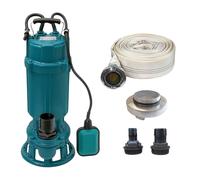 IBO Kit Pompe Furiatka 1100 + Tuyau 20m 2" + Raccord