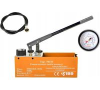 IBO | Pompe manuelle PR-50 - 12 L - Contrôle de pression - Pour installations solaires - Sans raccordement électrique