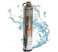 IBO | Pompe submersible 3,5'' SCR 1,8-50-0,5 - Inox - Efficace et durable - Câble 14 m