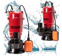 IBO | Pompe submersible - 550 W - Hauteur 10 m - Déchiqueteur - Idéale pour eaux usées
