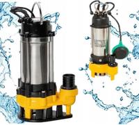 IBO | Pompe submersible WQF 550 - 550 W - Acier inoxydable - Idéale pour eaux usées - Automatique et robuste