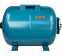 IBO | Réservoir à membrane 50 L - Horizontal - Acier renforcé - Résistant à la corrosion - Stabilisateur de pression