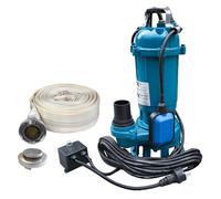 IBO Set Pompe CTR 1500 230V + Raccord 52 mm + Tuyau incendie 20m