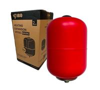 IBO Vase d'expansion 24 litres Membrane Vase d'expansion de pression 3/4" Chauffage central Pression de travail 8 bar Vase d'expansion à membrane Réservoir d'expansion