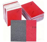 IBOPUXIU Lot de 22 Éponges Abrasives, Papier de Verre Grain 120-3000, Papier à Poncer Humide et Sec, Professionnel pour Métal, Bois, Peinture, Mastic et Réparation de Carrosserie