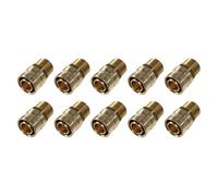 IBP Bänninger - Raccord à glissement - Lot de 10 Raccords PER à glissement Ø12 - Mâle 3/8" (12/17) -
